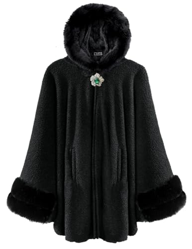 未使用★ REVERSIBLE BOA PONCHO COAT 31J+CzK0z5L.jpg